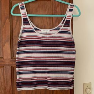 Knit Striped Tank Top